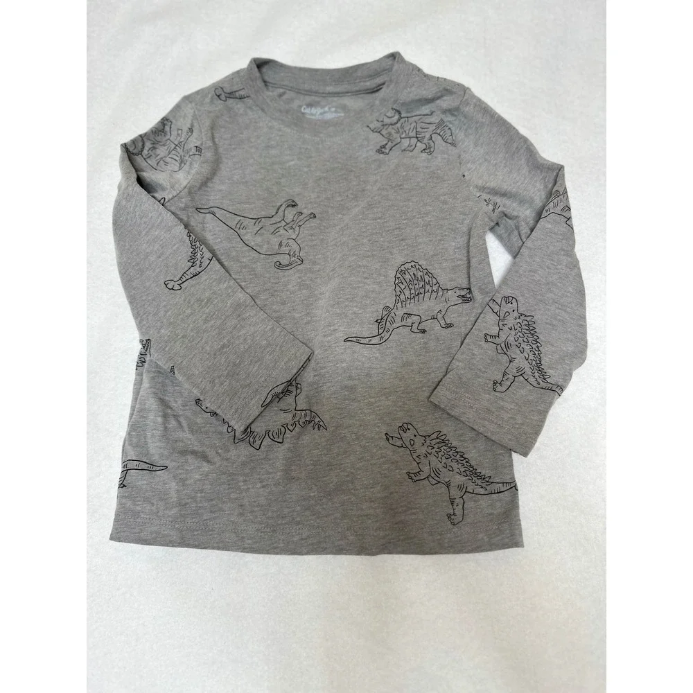 Boys Tops Bundle Size 3T & 4 Blue Mix Graphic Good